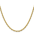 14k 3.90mm D/C French Link Chain