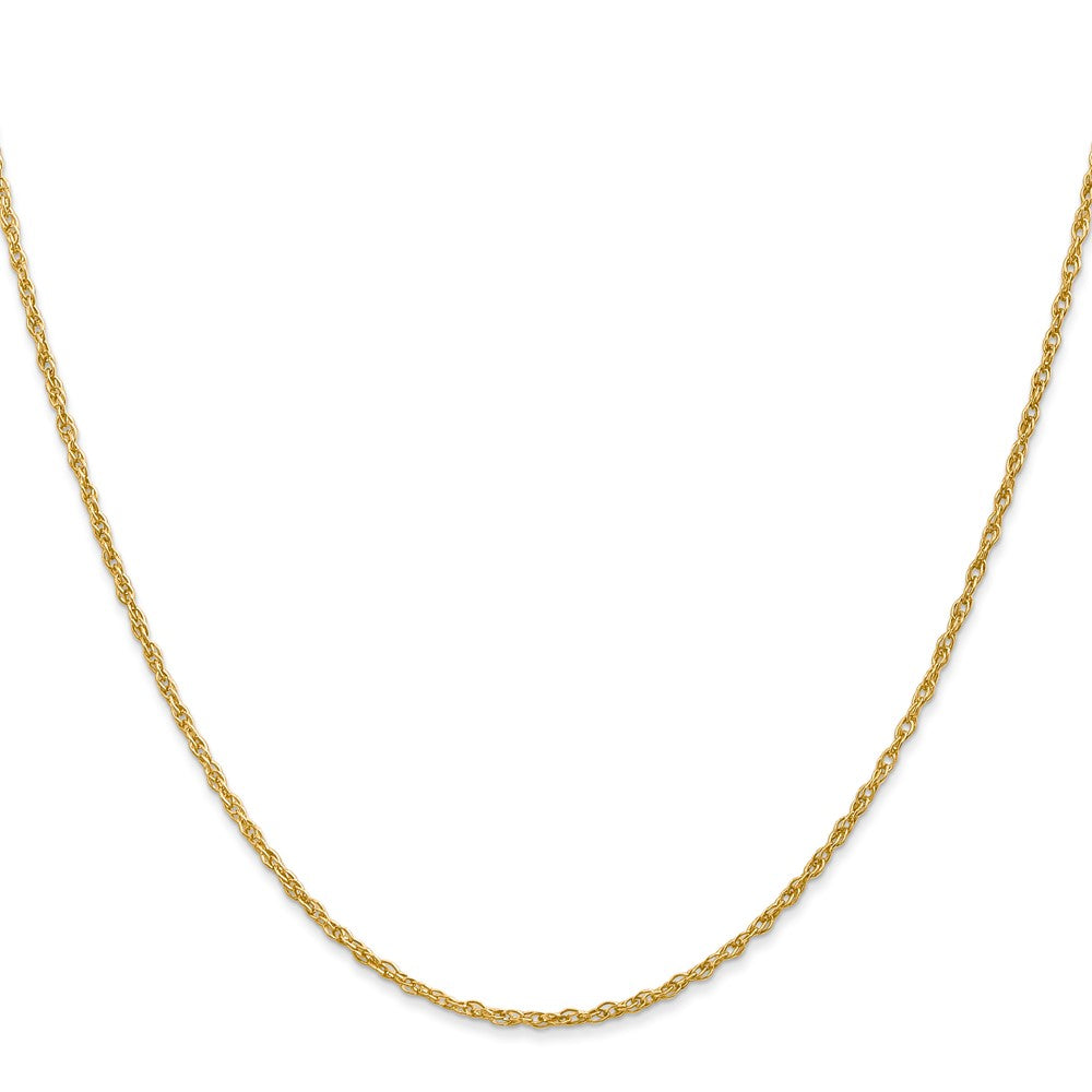 14k 1.3mm Heavy-Baby Rope Chain