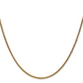 14k 1.7mm D/C Spiga Chain