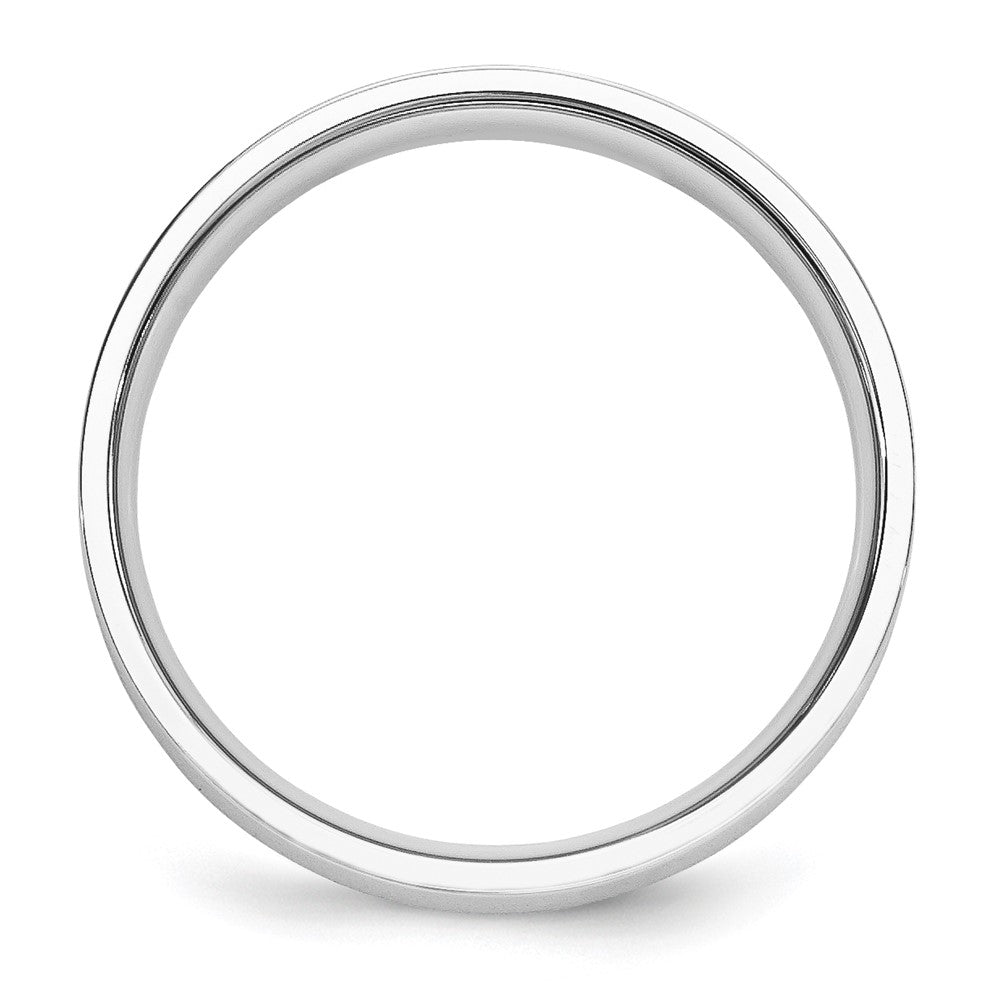 Platinum 5mm Comfort-Fit Flat Band