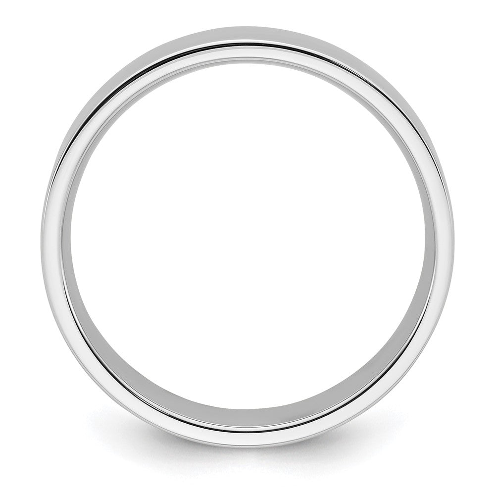 Platinum 6mm Flat Wedding Band