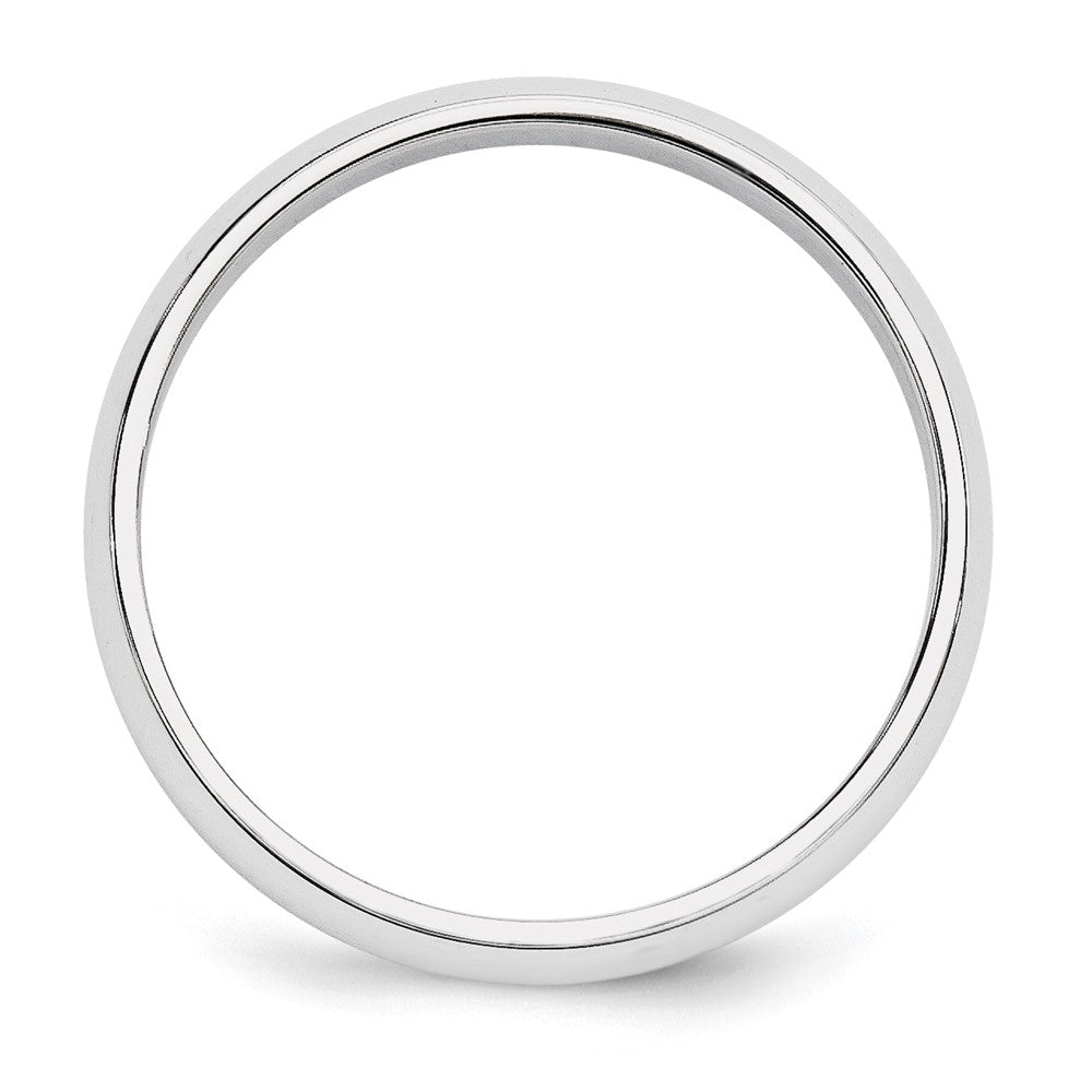 Platinum 5mm Half-Round Wedding Band