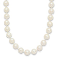 14k 6-7mm Round White Saltwater Akoya Cultured Pearl Necklace