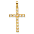 14k Latin Cross Pendant Mounting