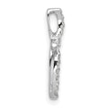 14k White Gold Cross Mounting