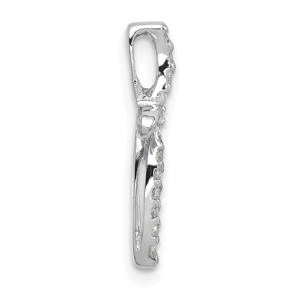 14k White Gold Cross Mounting