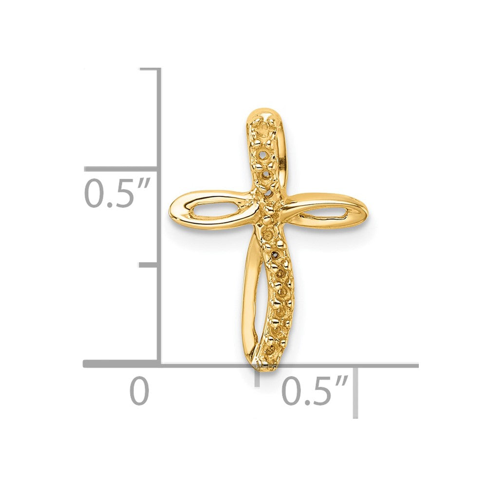 14k Cross Mounting
