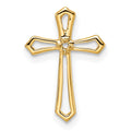 14k Passion Cross Pendant Mounting