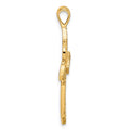 14k Diamond Cross Passion Pendant Mounting