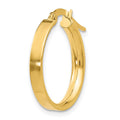 Single 14K 3mm Small Hoop Earring