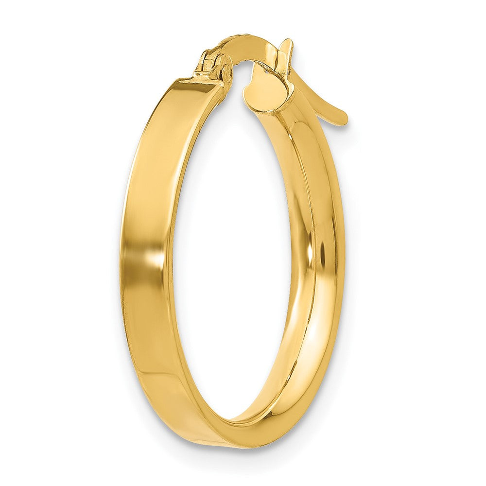 Single 14K 3mm Small Hoop Earring