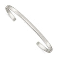 Sterling Silver 3mm Cuff Bangle