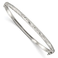 Sterling Silver D/C 4mm Bangle