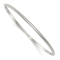 Sterling Silver Polished 2.75mm Knife Edge Slip On Bangle