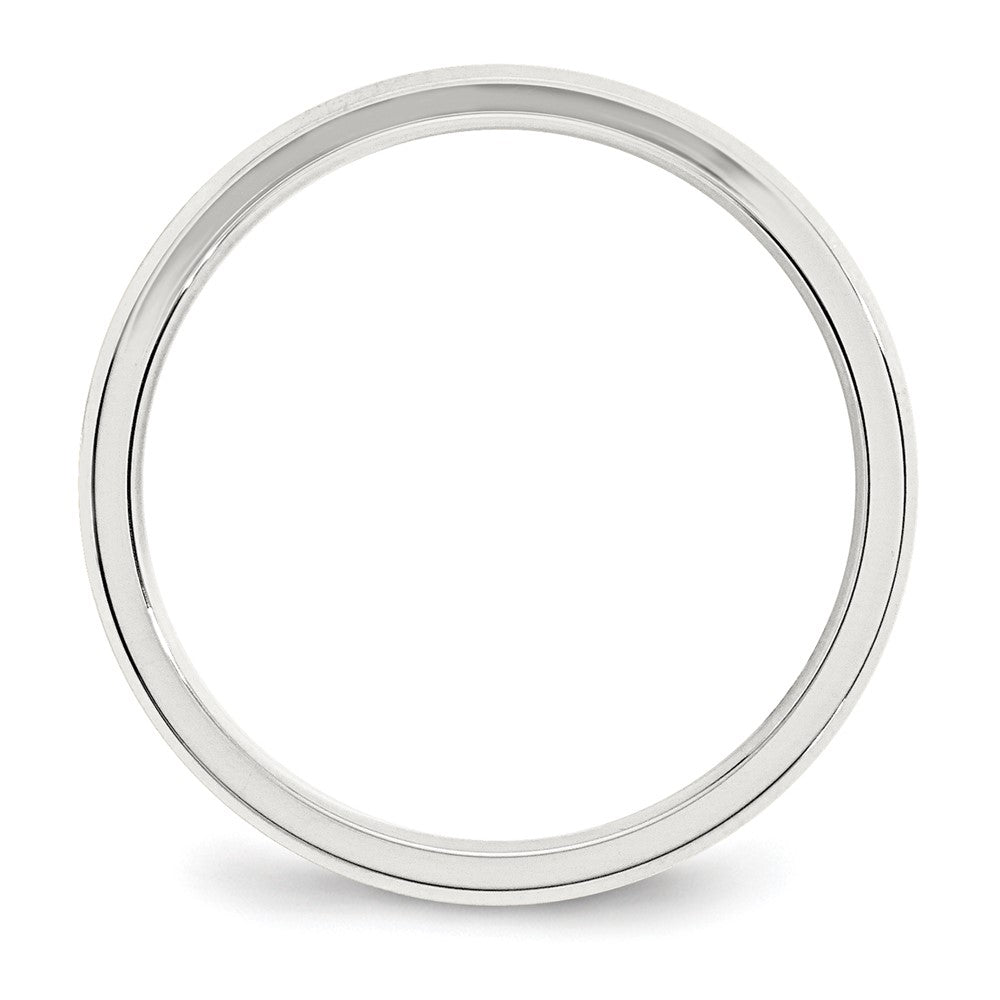 Sterling Silver 3mm Bevel Edge Band