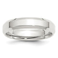 Sterling Silver 5mm Bevel Edge Band