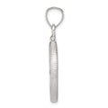Sterling Silver 21.1 x 2.0mm $0.05 Screw Top Coin Polished Bezel Pendant