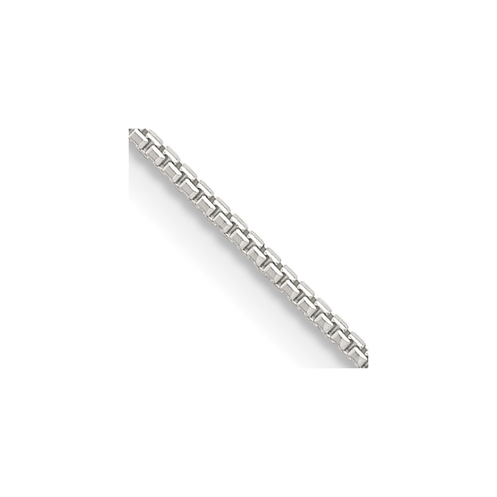 Sterling Silver 1mm 8 Sided Box Chain