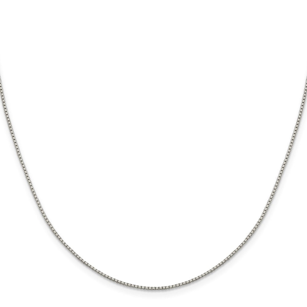 Sterling Silver 1.15mm 8 Sided Box Chain