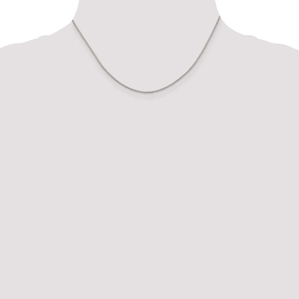 Sterling Silver 1.15mm 8 Sided Box Chain