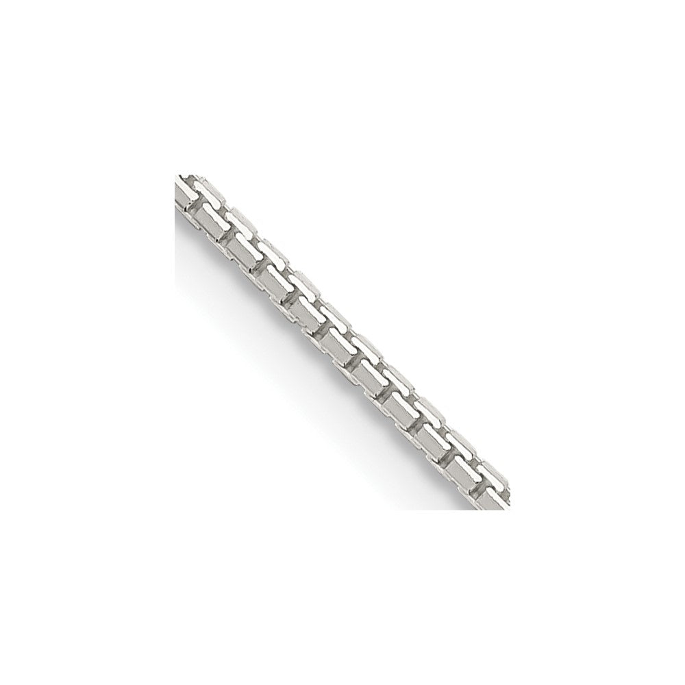 Sterling Silver 1.15mm 8 Sided Box Chain