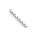 Sterling Silver 1.15mm 8 Sided Box Chain