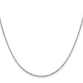 Sterling Silver 1.25mm 8 Sided Box Chain