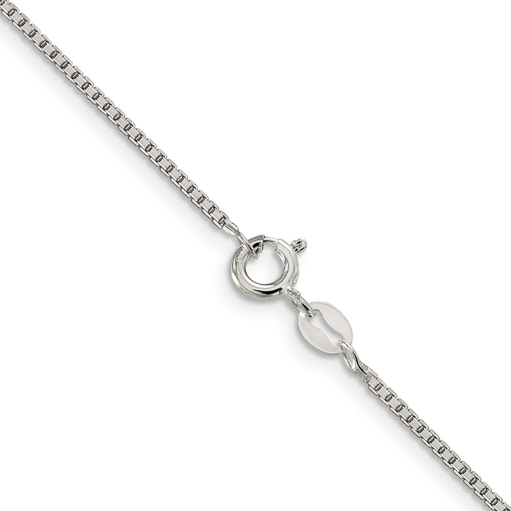 Sterling Silver 1.25mm 8 Sided Box Chain