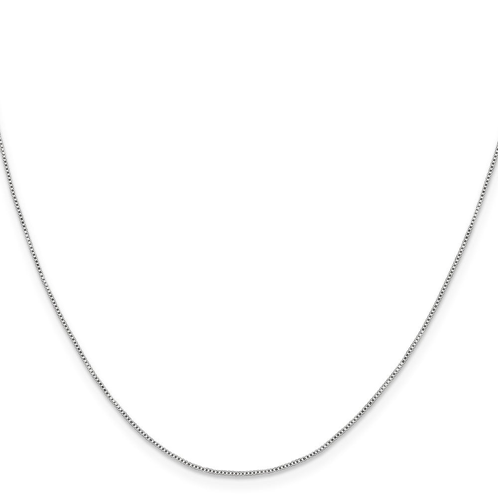 Sterling Silver .6mm Box Chain w/ ext.