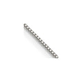 Sterling Silver .6mm Box Chain w/ ext.