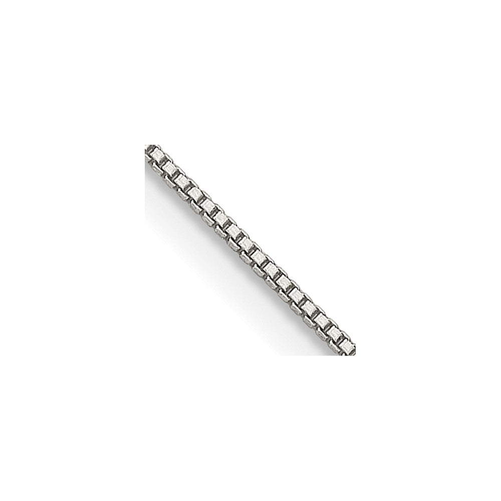 Sterling Silver .6mm Box Chain w/ ext.