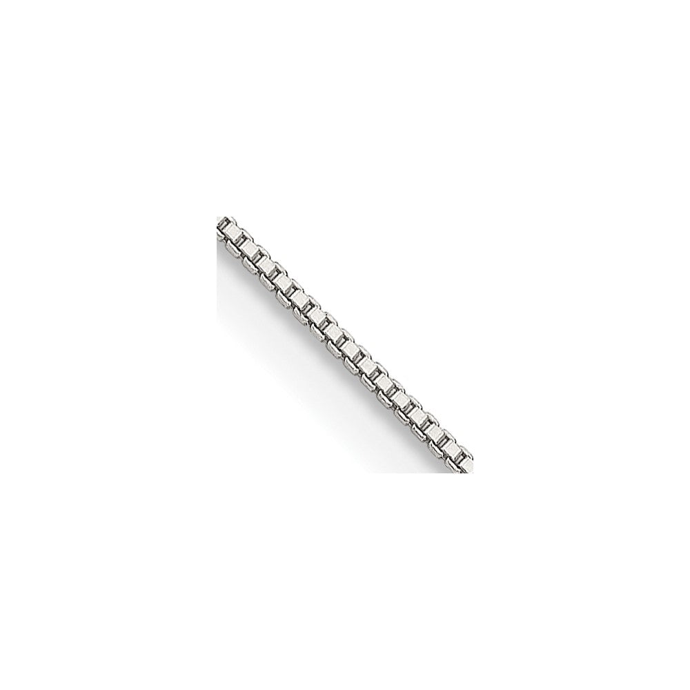 Sterling Silver .8mm Box Chain w/ ext.