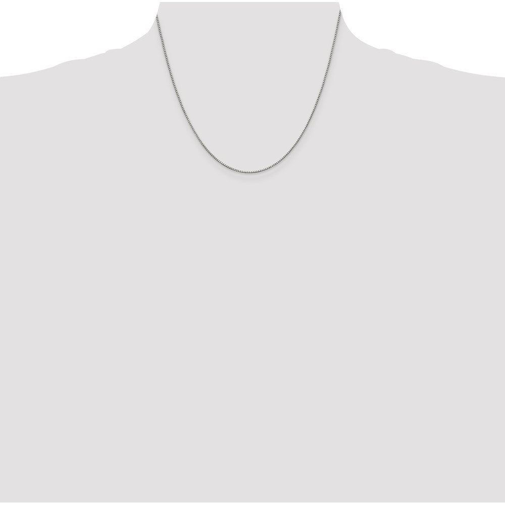 Sterling Silver .9mm Box Chain w/ ext.