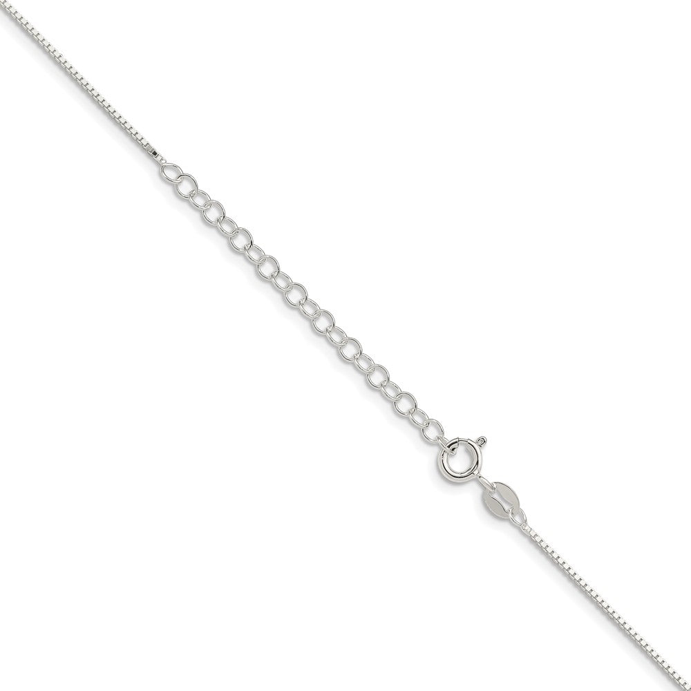 Sterling Silver .9mm Box Chain w/ ext.