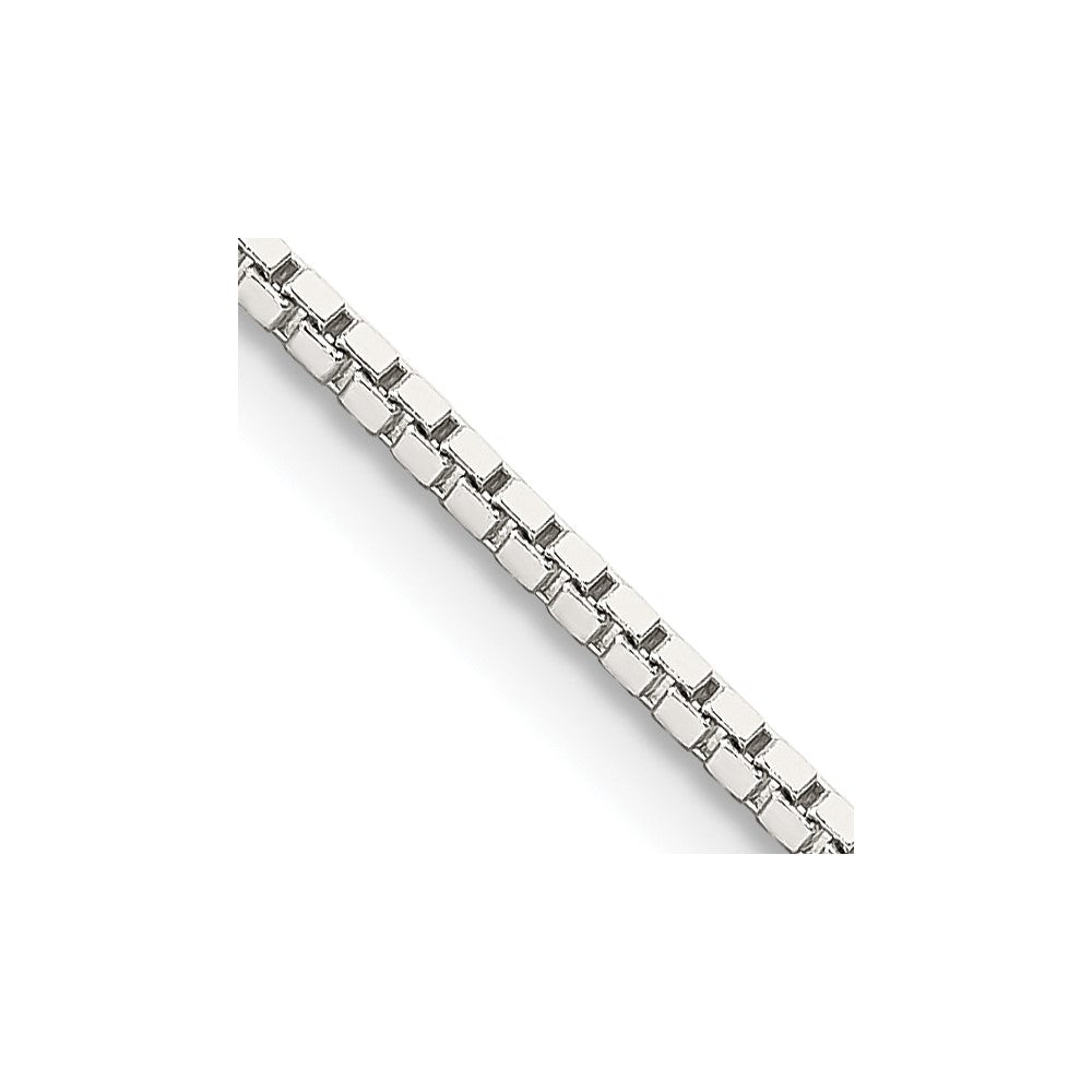 Sterling Silver 1.5mm Box Chain w/ ext.