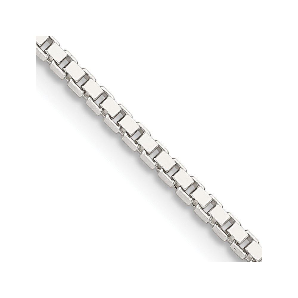 Sterling Silver 1.75mm Box Chain w/ ext.