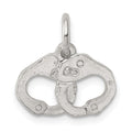 Sterling Silver Handcuffs Charm