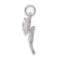 Sterling Silver Rose Pendant