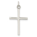 Sterling Silver Polished Cross Pendant