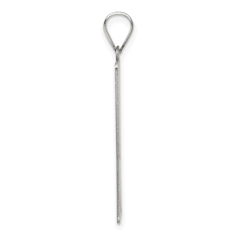 Sterling Silver Strength Tarot Card Pendant