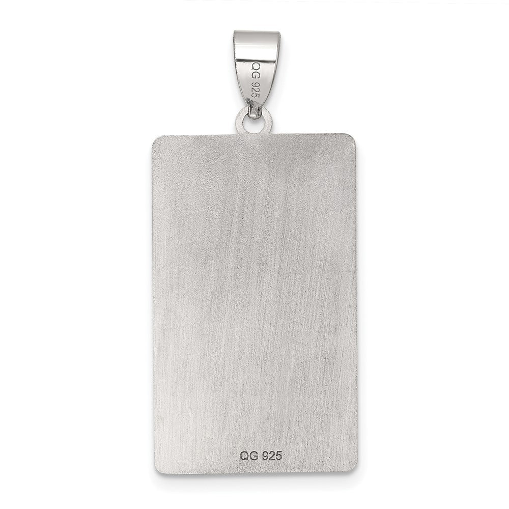 Sterling Silver Strength Tarot Card Pendant