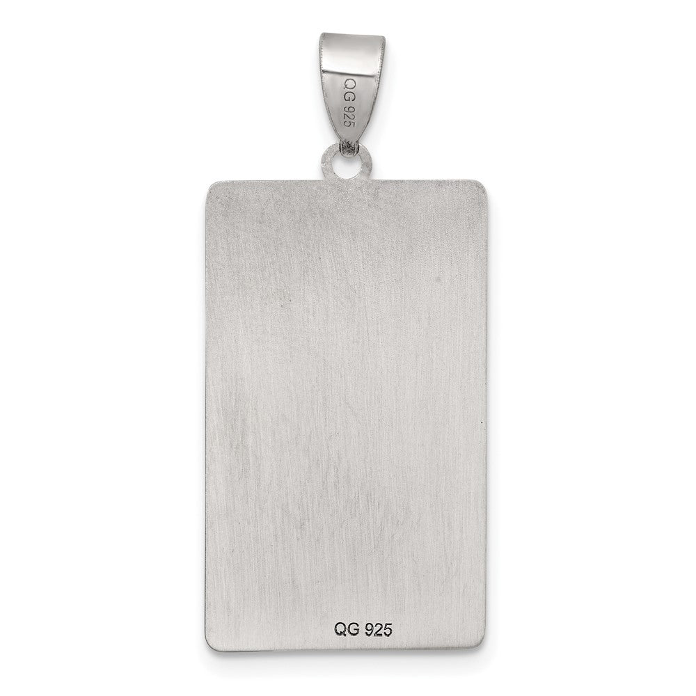 Sterling Silver The Devil Tarot Card Pendant