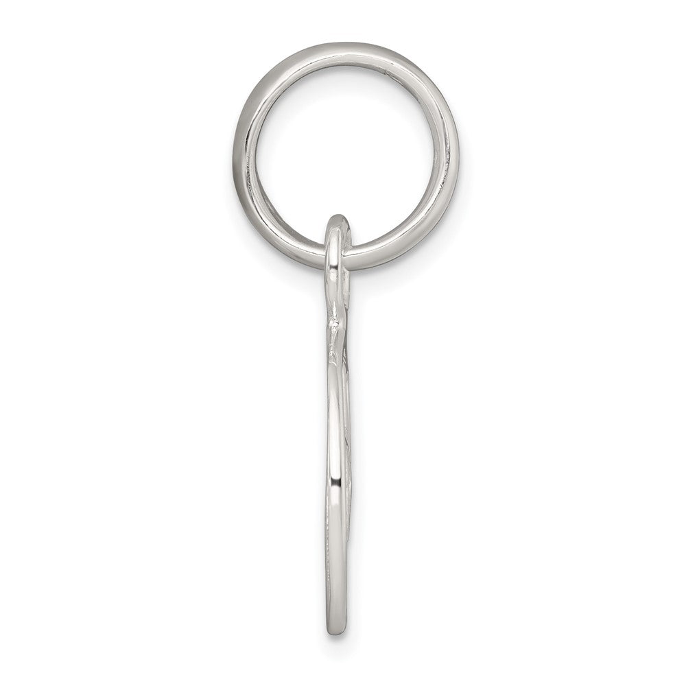 Sterling Silver Polished Clover Pendant