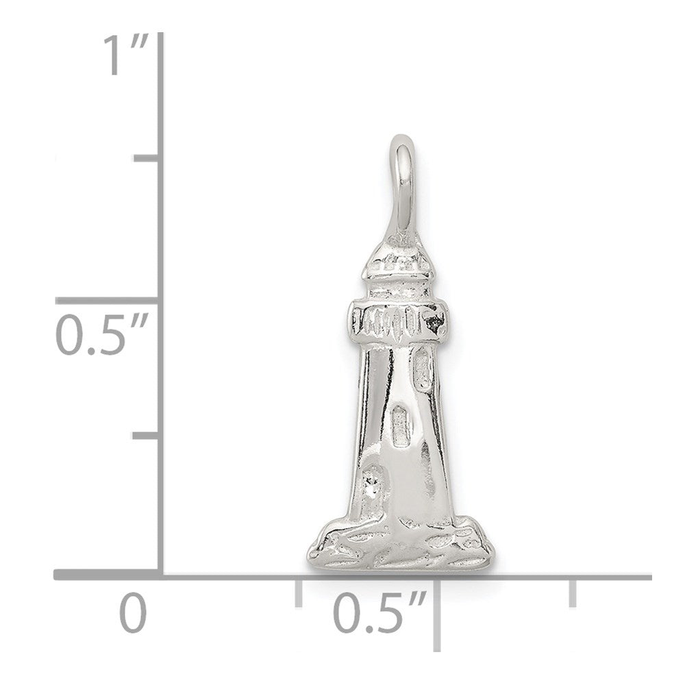 Sterling Silver Lighthouse Charm