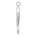 Sterling Silver Italian Horn Pendant