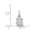 Sterling Silver Love Charm