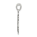 Sterling Silver Antiqued Jerusalem Crusader Pendant