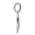 Sterling Silver Antiqued Swan Charm