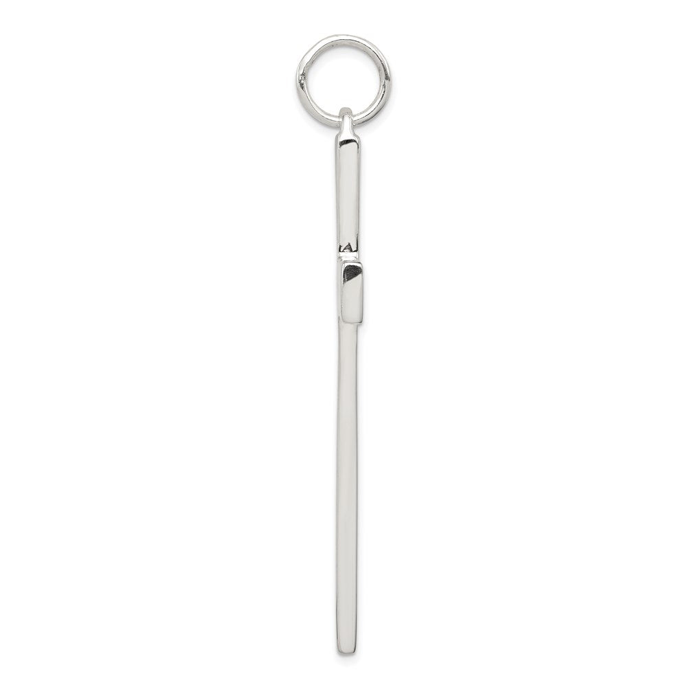 Sterling Silver Latin Cross Charm