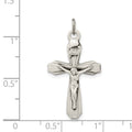 Sterling Silver Antiqued INRI Crucifix Pendant